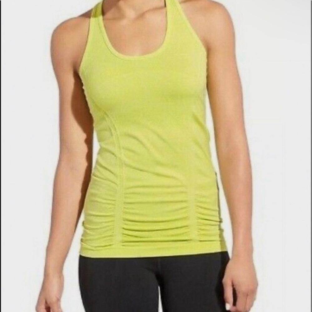 Athleta Fastest Track Tank Lime Green